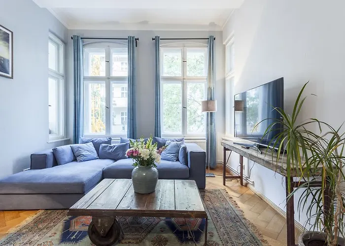 The Paul Loft, Big 3 Bed Apartment, 120 M2, Group & Family Friendly, Prenzlauer Berg, Ideal For 4 - 8 Guests